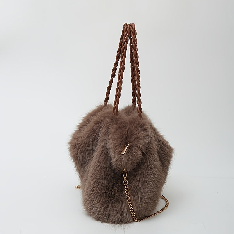 Sweet Fluffy Bucket Bag