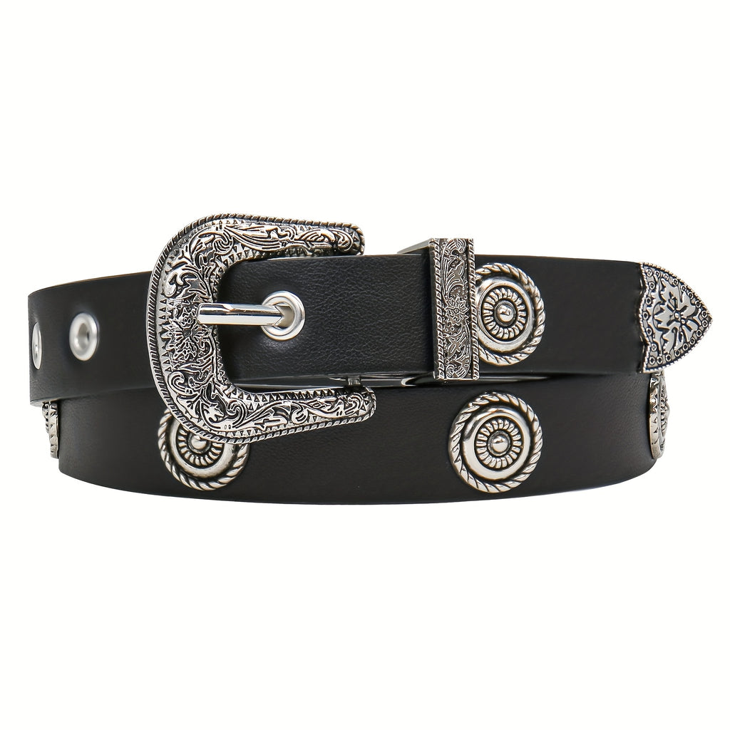 Western Punk Studded Belt