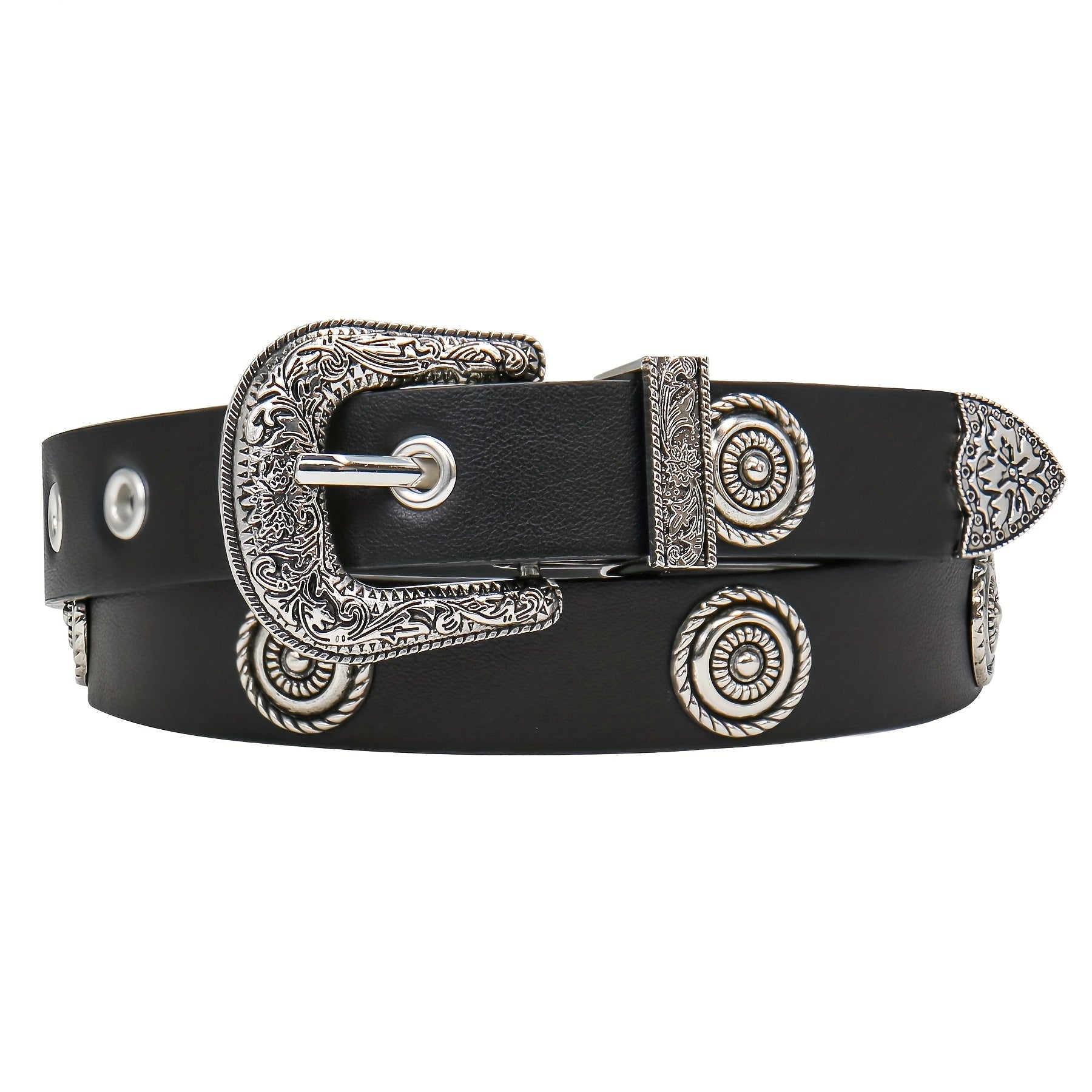 Western Punk Studded Belt