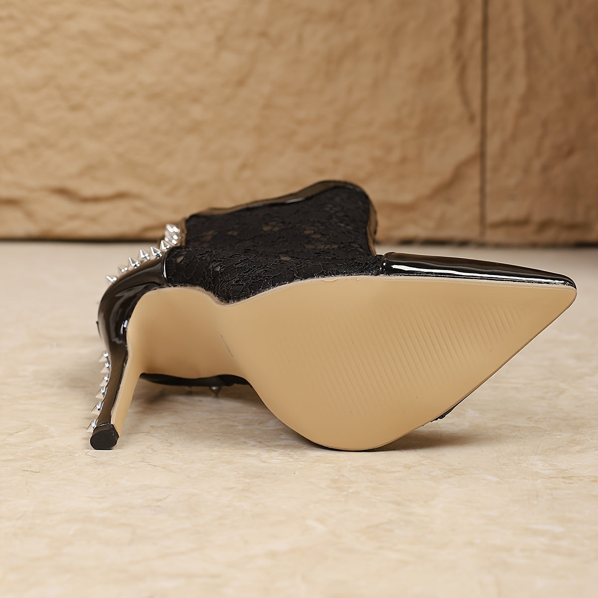 Pointed Toe Stiletto Heel Boots