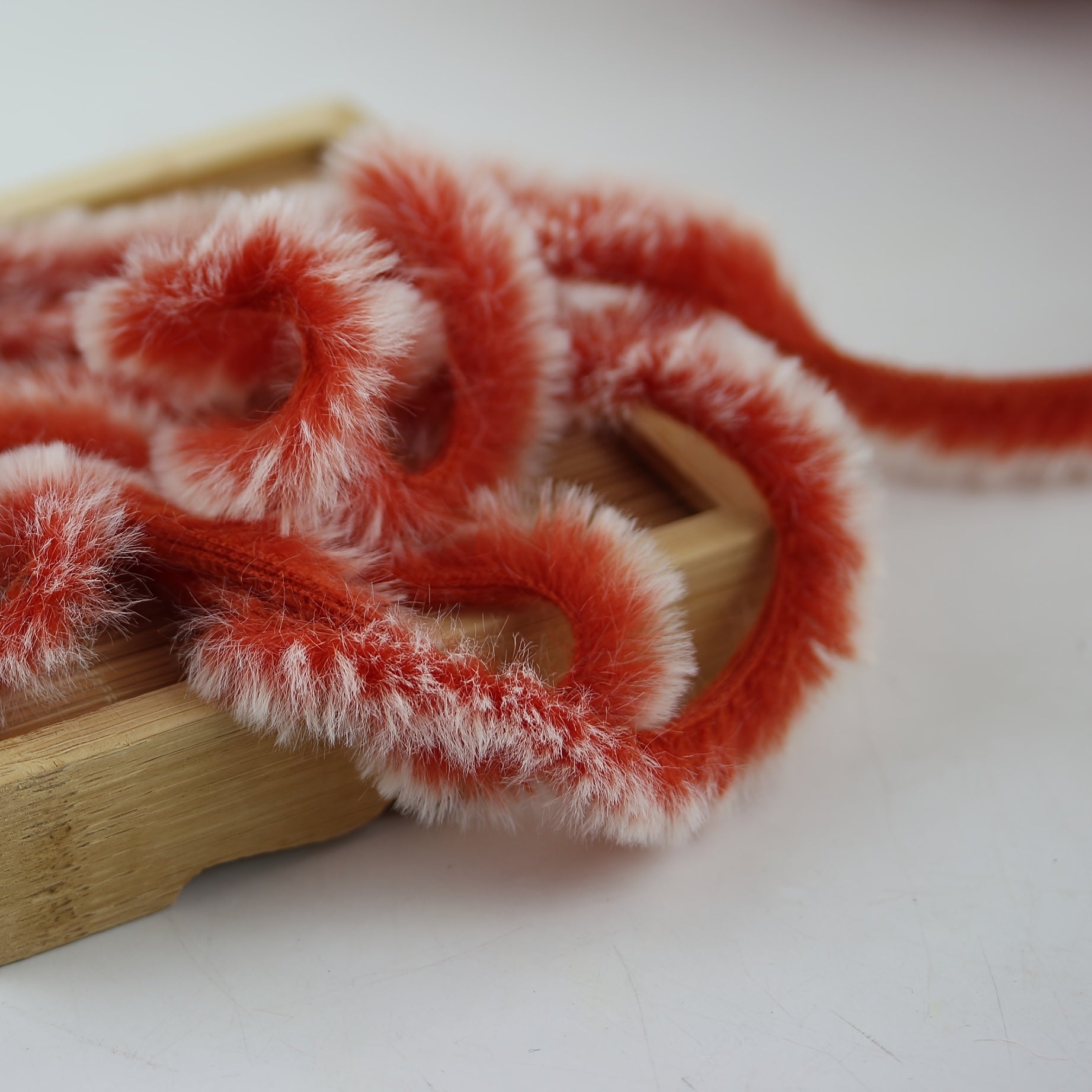 Fake Cozy Mink Fur Recycle Yarn