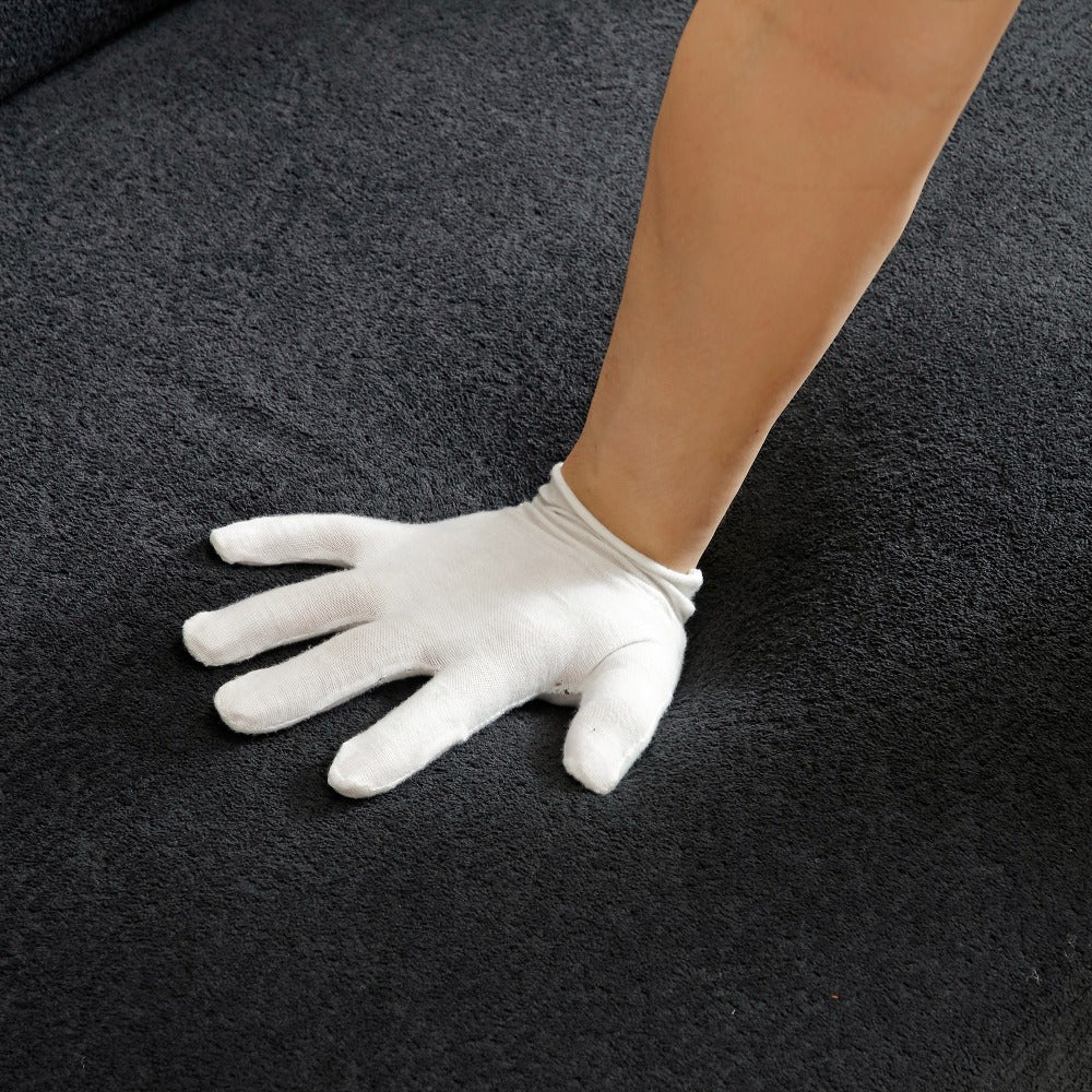 2-in-1 Convertible Folding Sofa Bed with Mattress