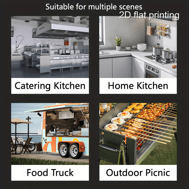 {1pc} Leopard Print Portable Metal Ashtray