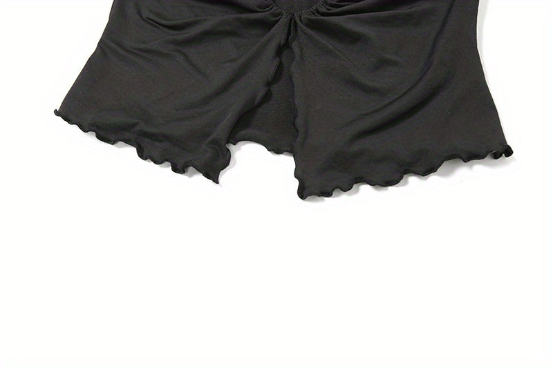 Halter Neck Crop Top