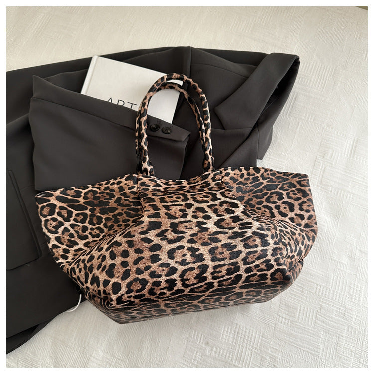 Leopard Print Tote Bag