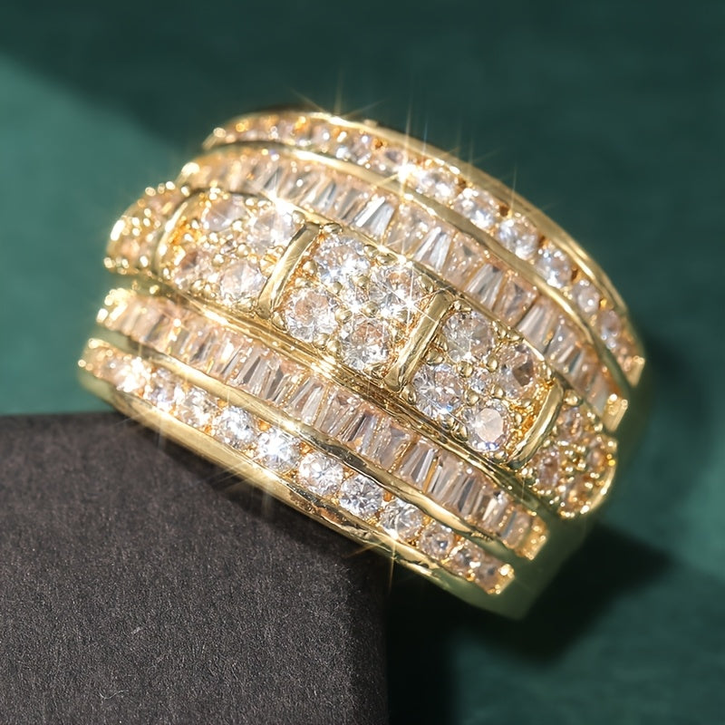 Eternal Ring with Sparkling Cubic Zirconia