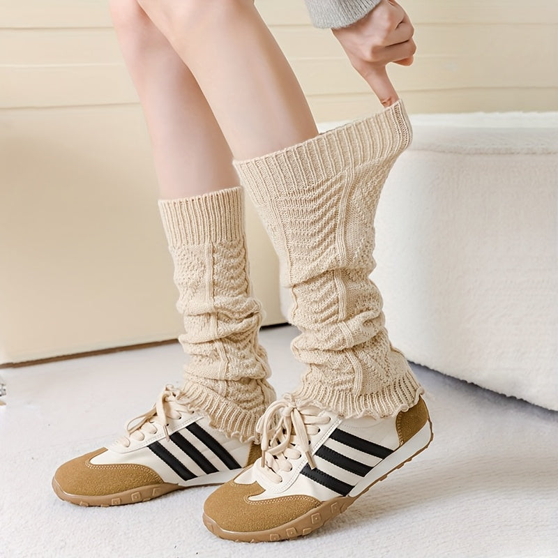 {4pcs} Geometric Leg Warmers