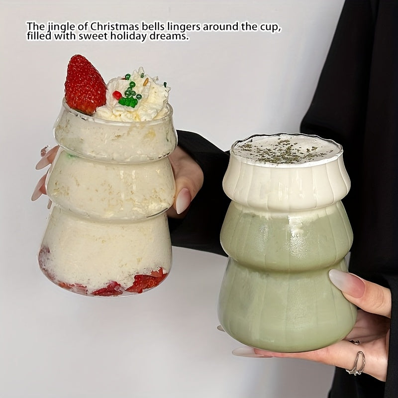 500ml/16.9oz transparent glass coffee cup