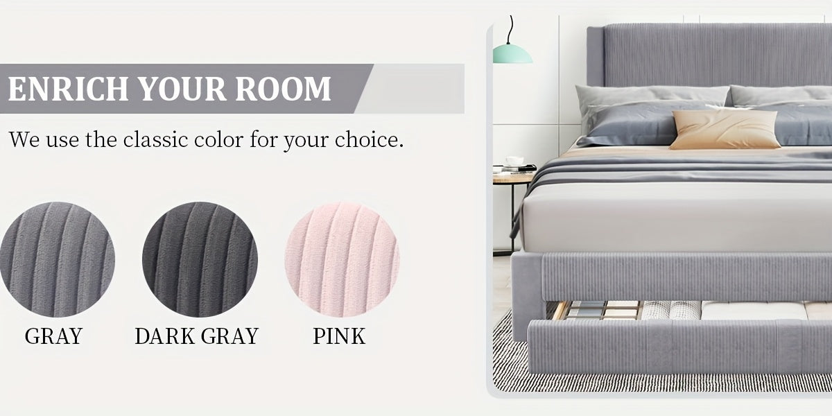 Bed Frame with Storage