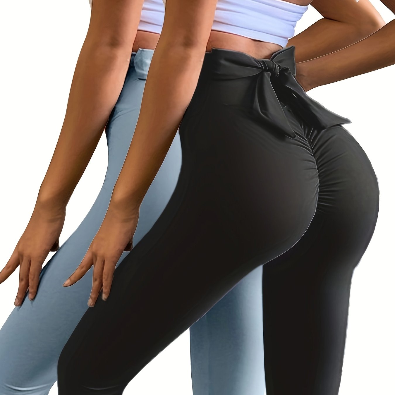 2pcs High Waisted Yoga Leggings