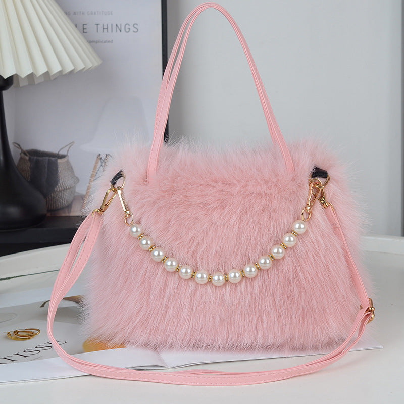 Plush Crossbody Bag