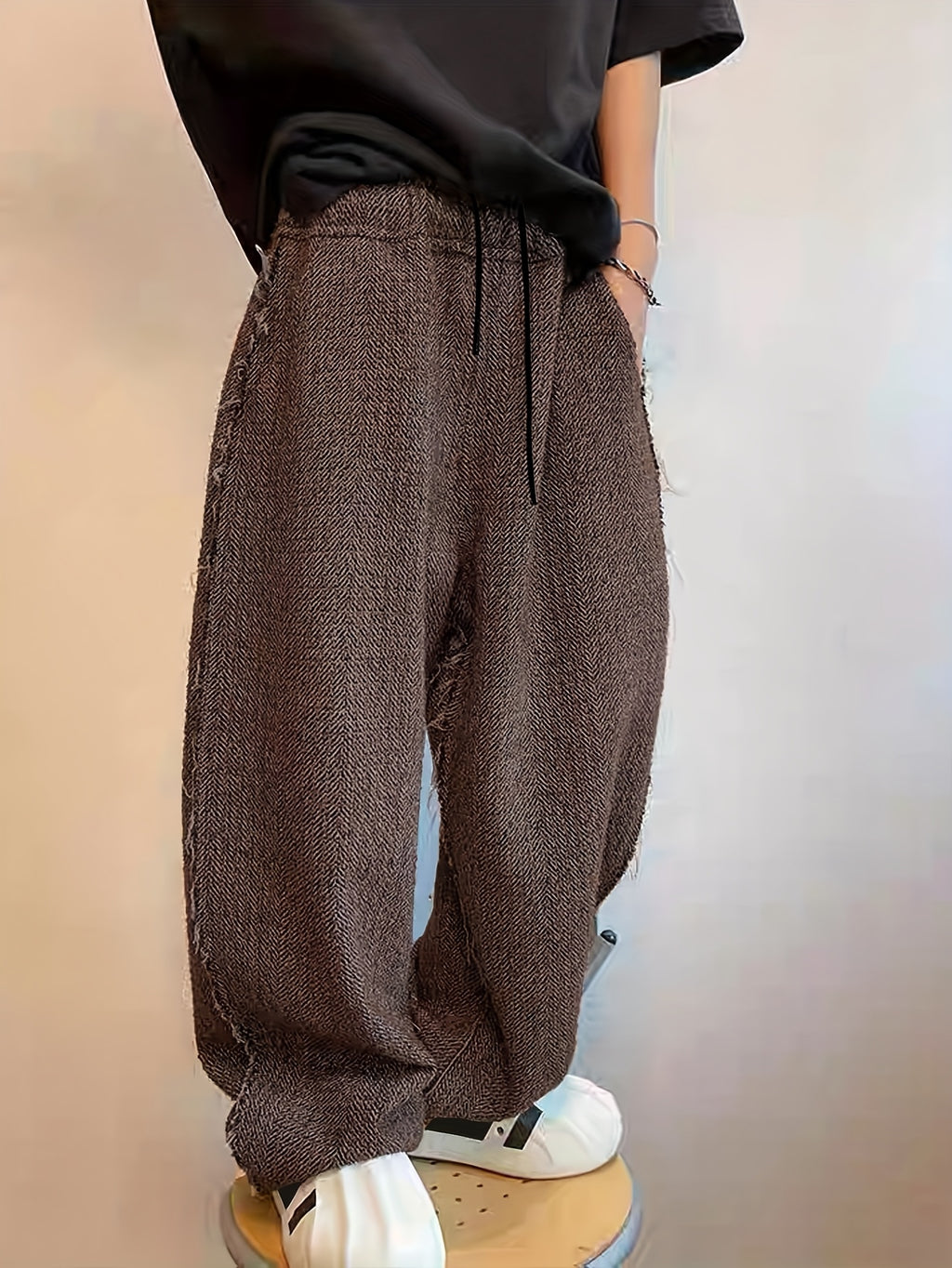 Tweed Pants