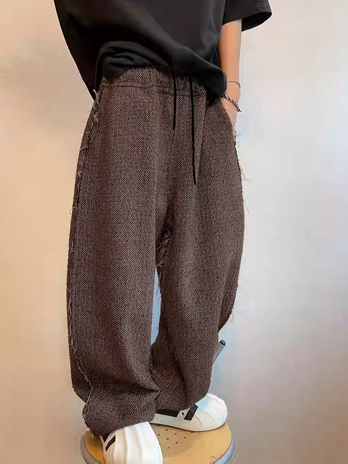 Tweed Pants