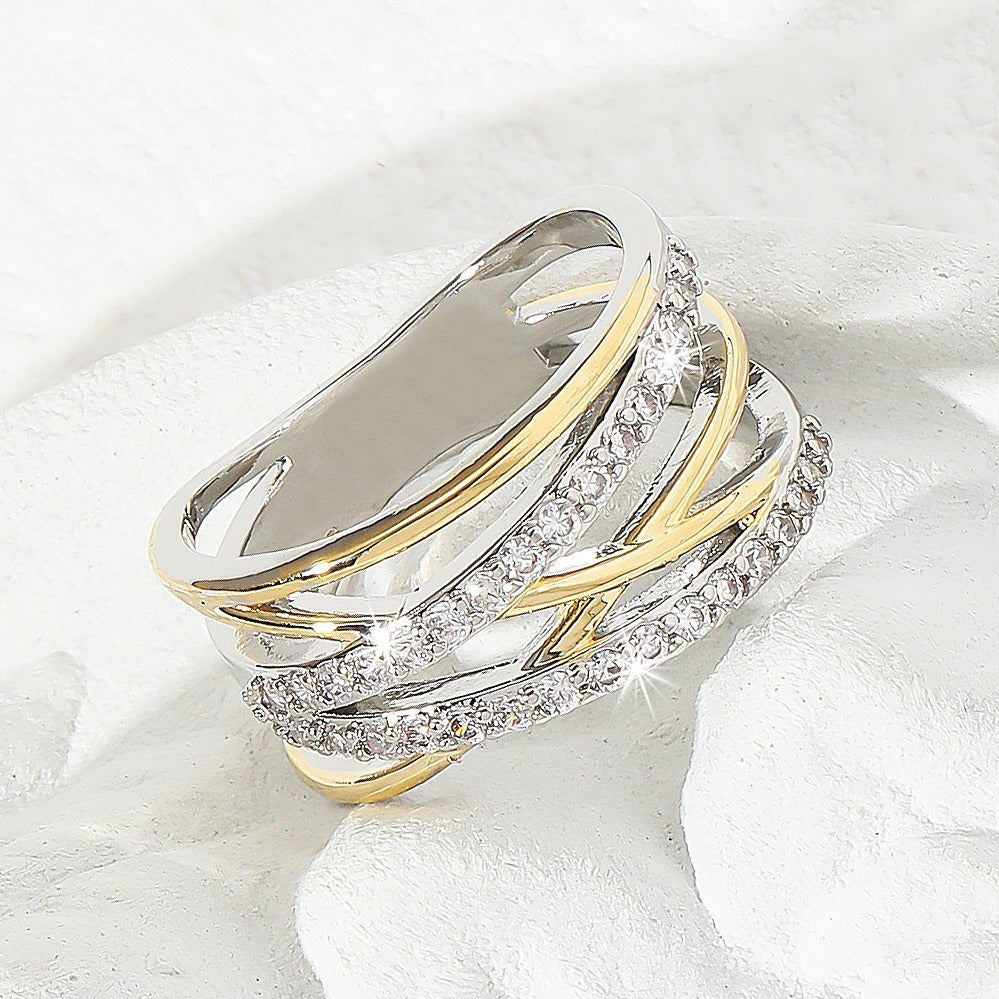 Infinity Zirconia Eternity Ring