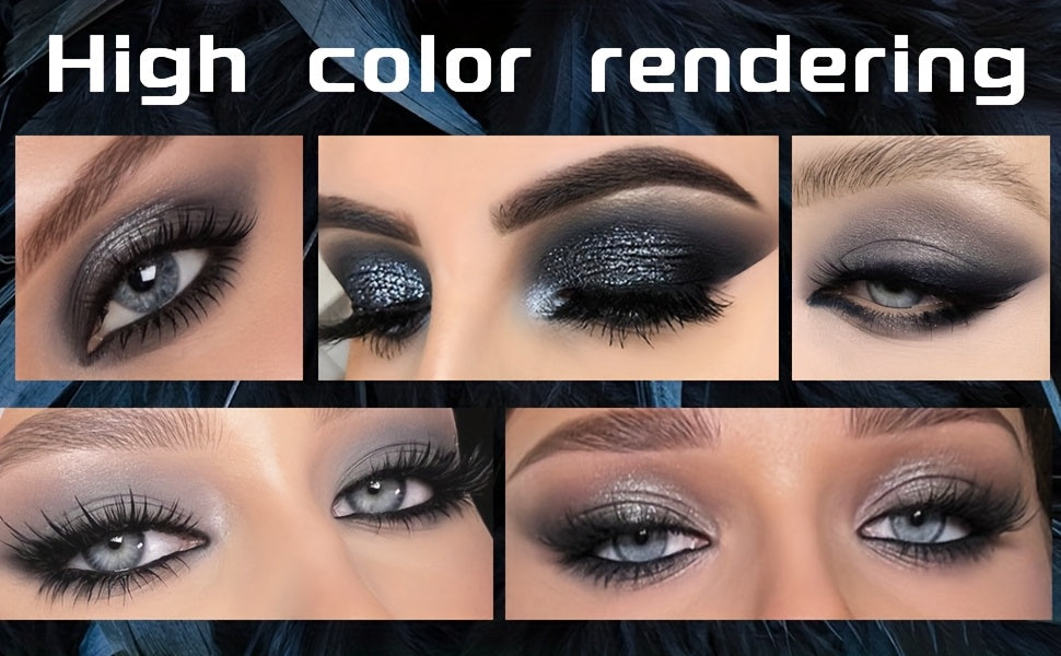 Black Smoky Eyeshadow Tray