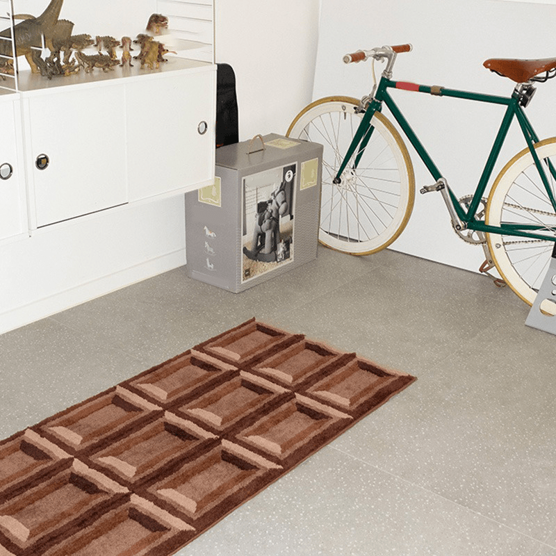 Chocolate Cartoon Rug