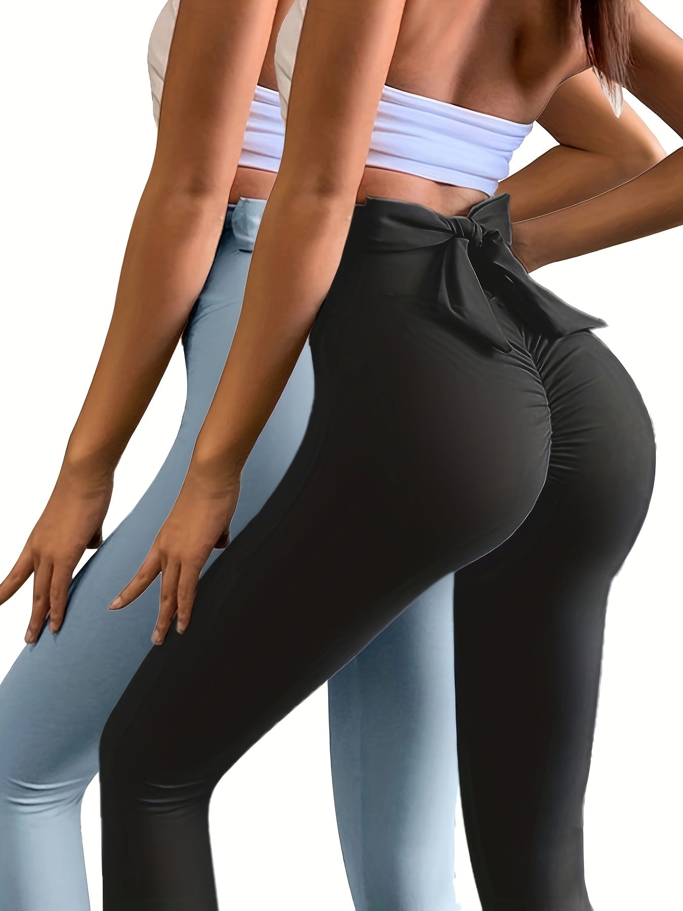 2pcs High Waisted Yoga Leggings