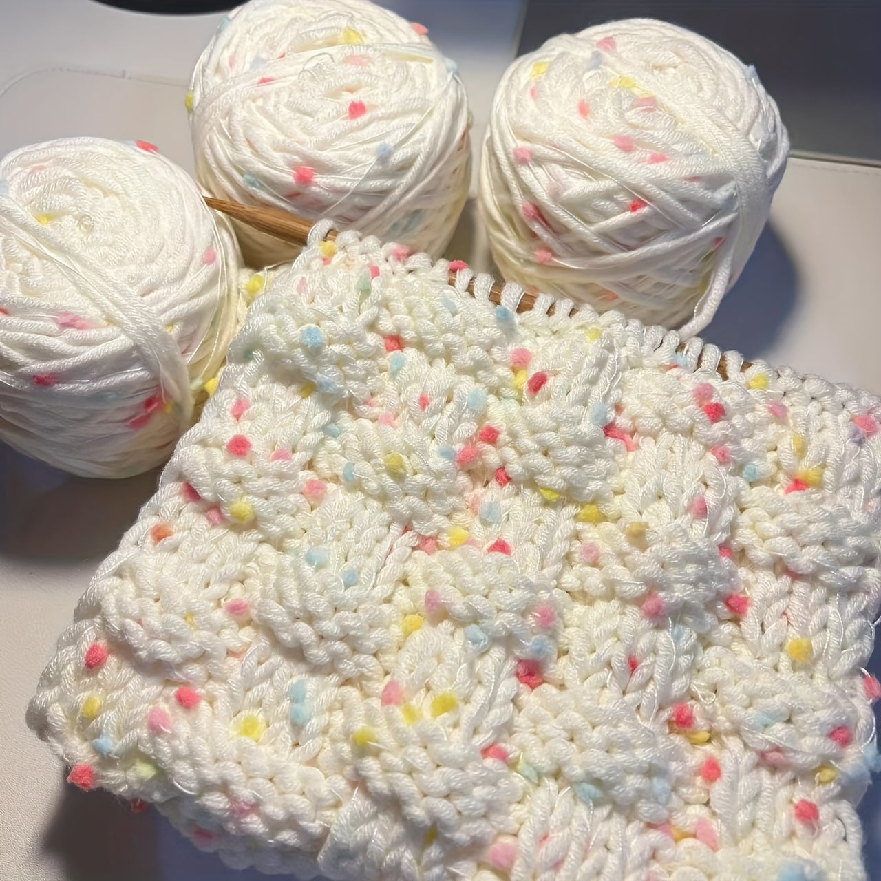 3 Balls (1 Bag) - Heavy-Duty Double-Thick Hand-Woven Thread