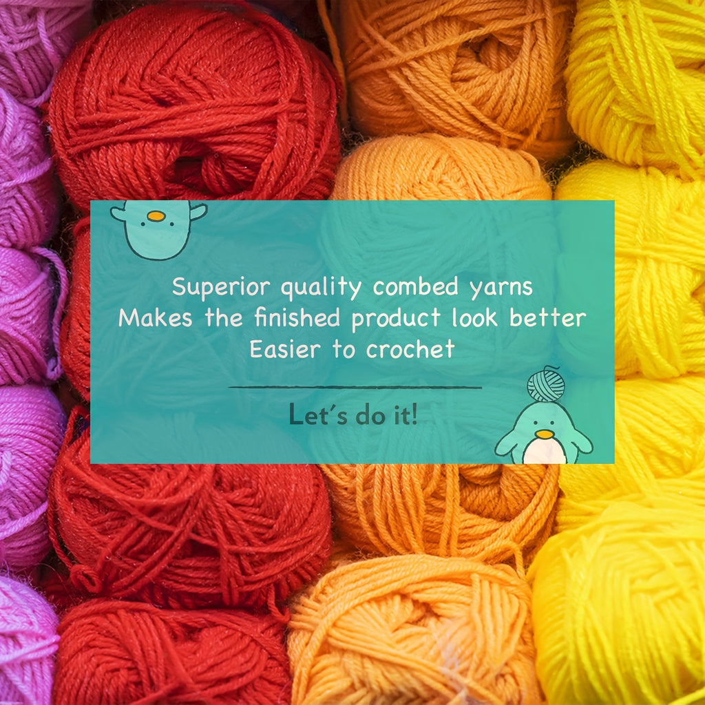 Complete All-in-One Highland Cow Crochet Kit for Beginners