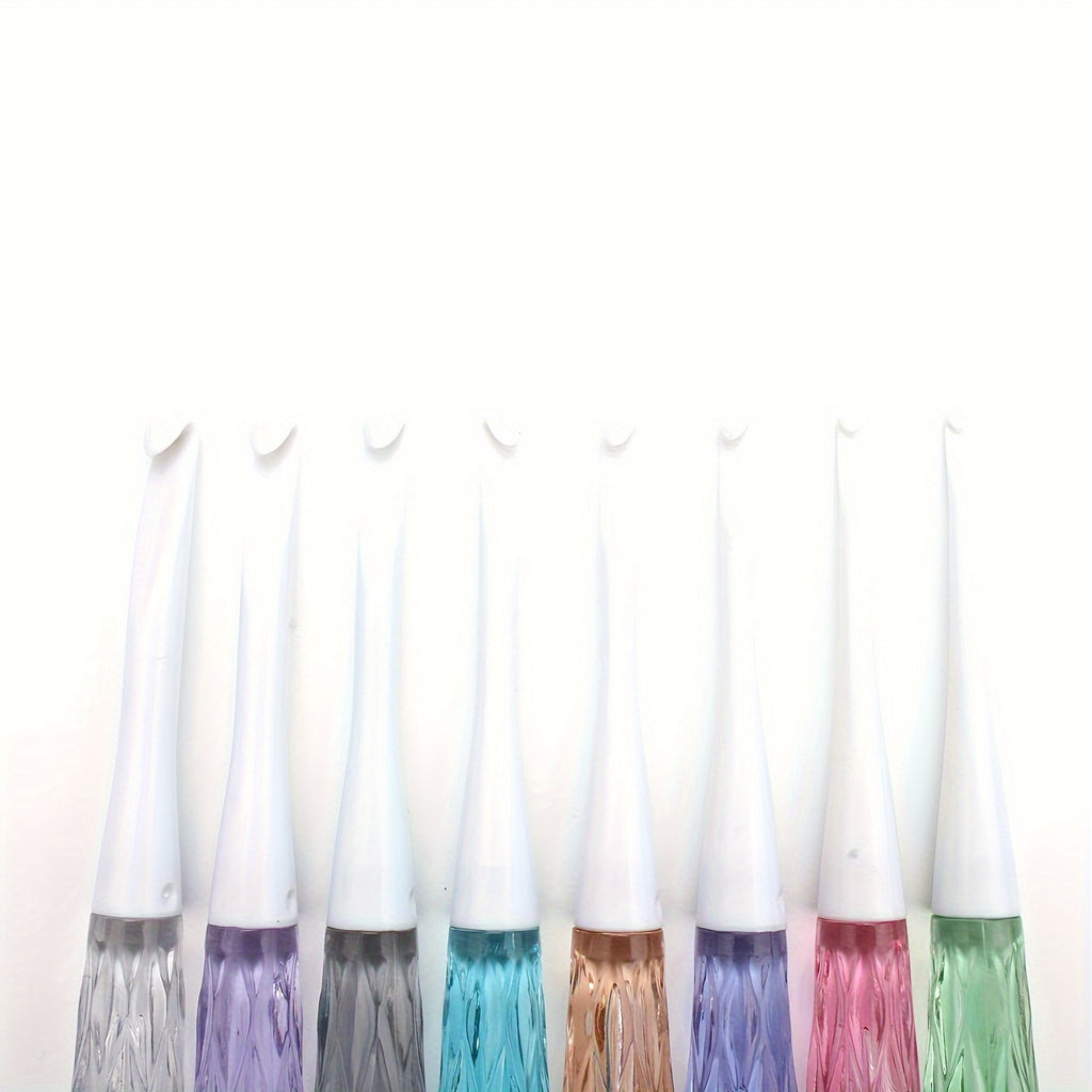 8pcs Candy-Colored Crochet Hook Set