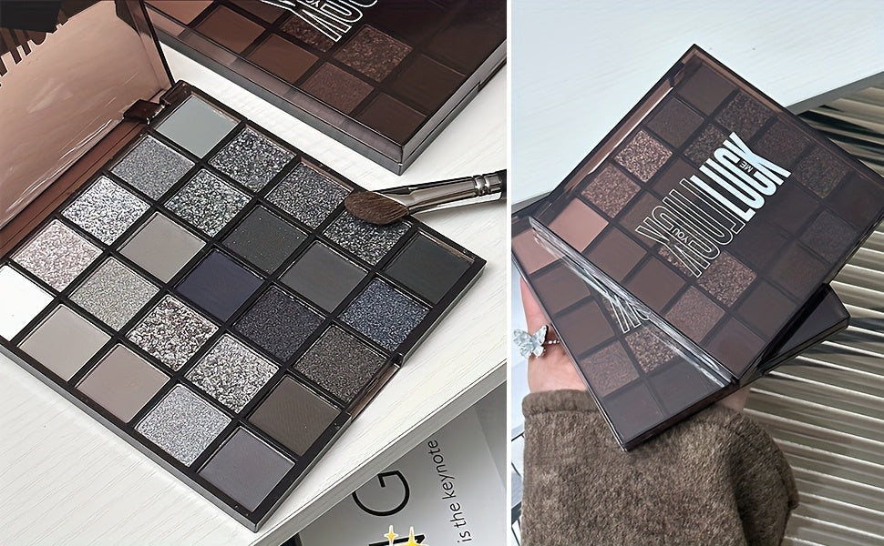 Black Smoky Eyeshadow Tray