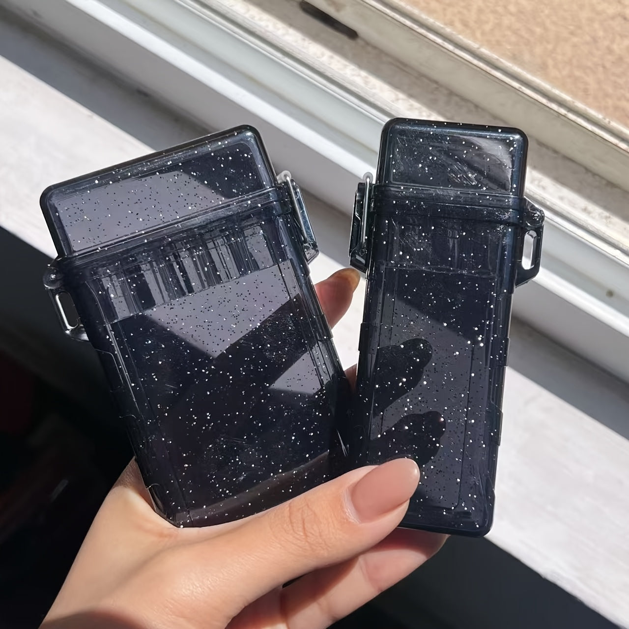 Black Smoke Case King Size Pre-Roll Cone Holder Case