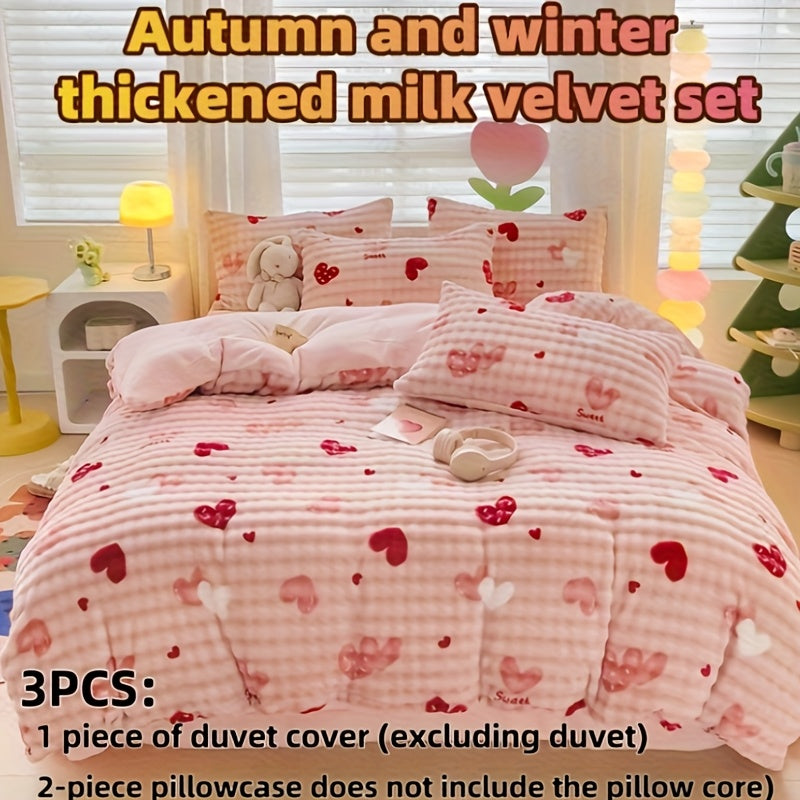 Plush Three-Piece Set