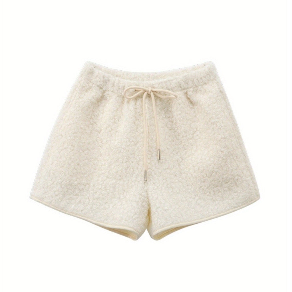 Retro Lamb Fleece Shorts