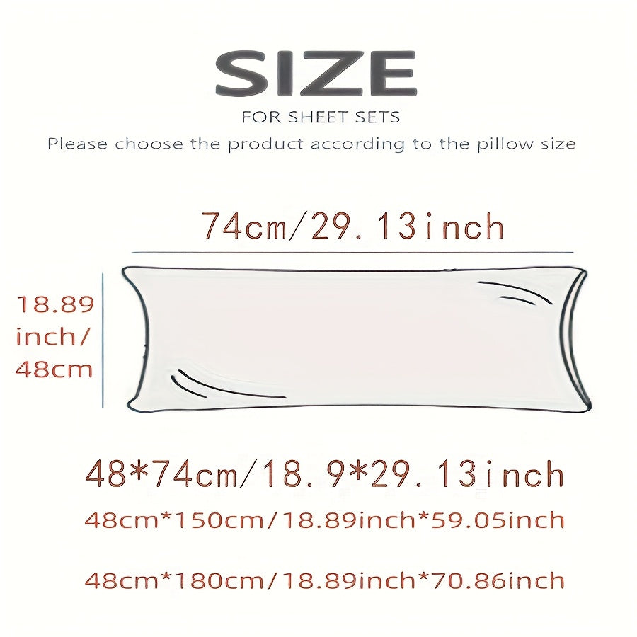 Plush Extra Long Pillowcase