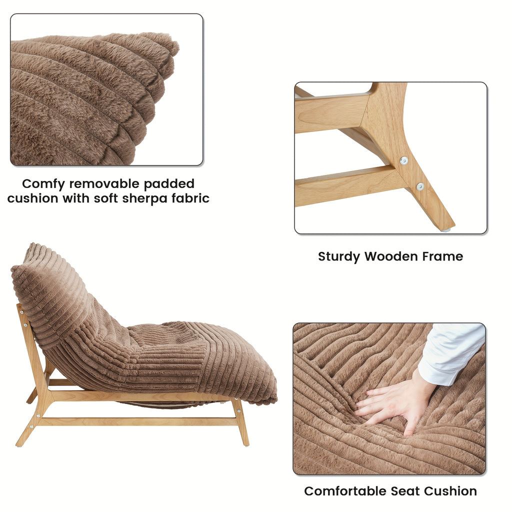 Oversized Chaise Lounge Chair