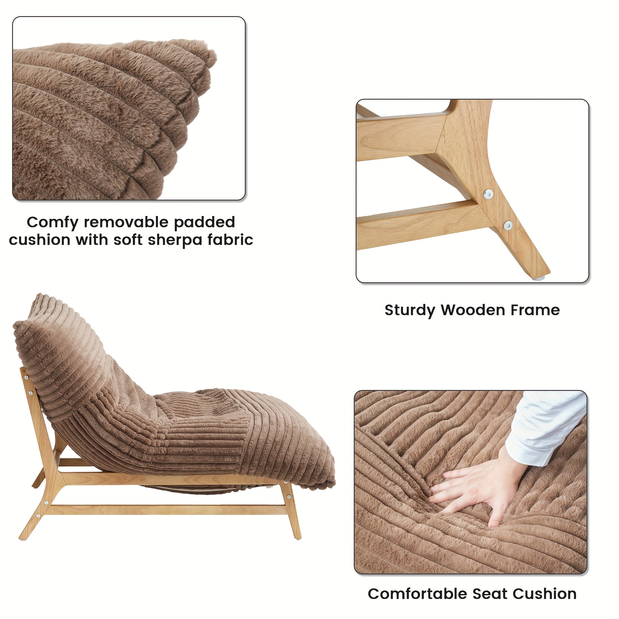 Oversized Chaise Lounge Chair