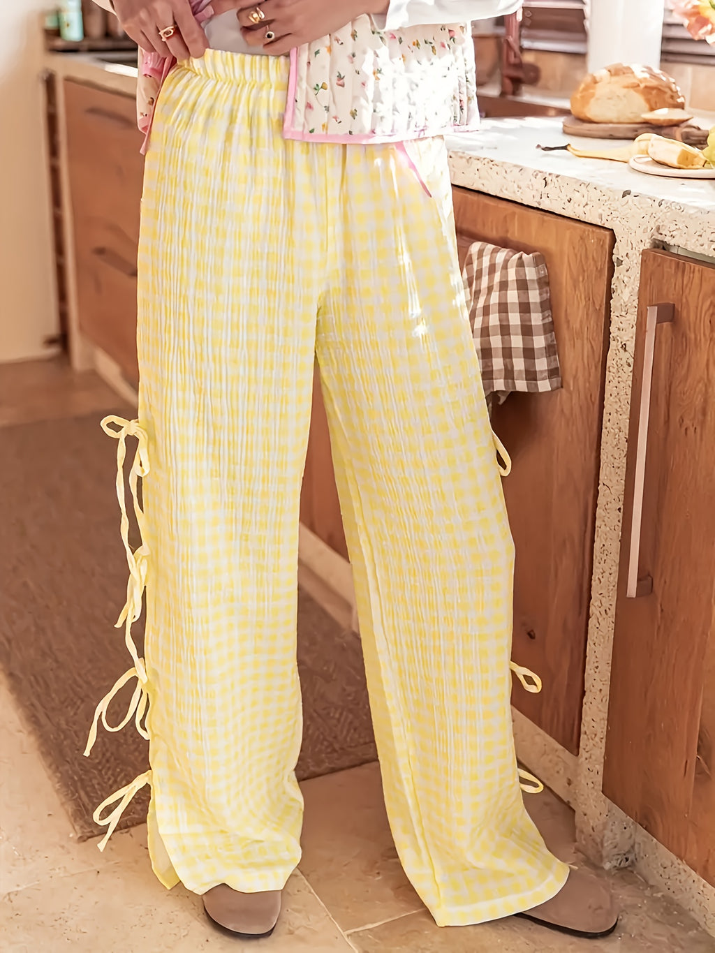 Casual Wide-Leg Pants