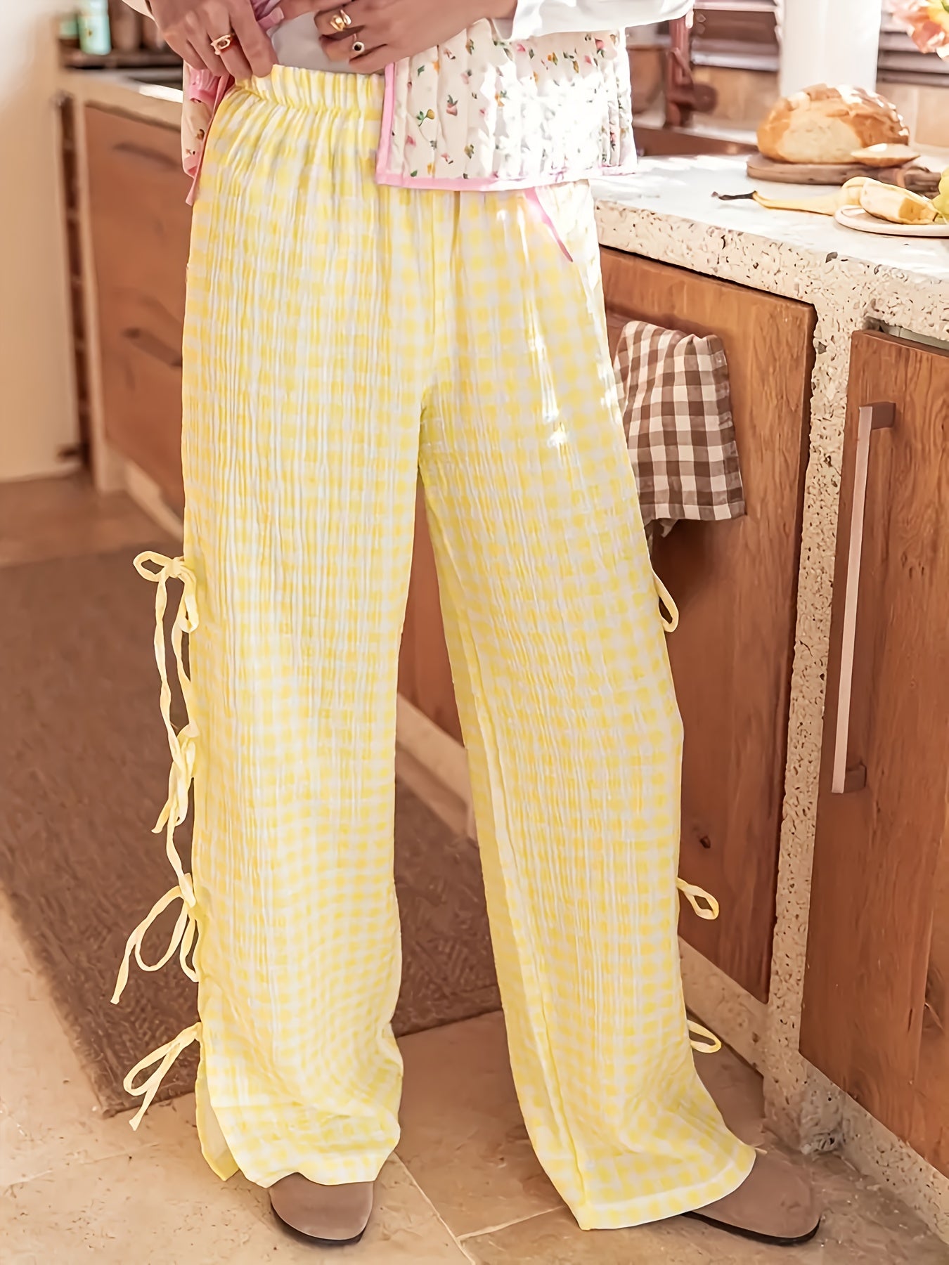 Casual Wide-Leg Pants