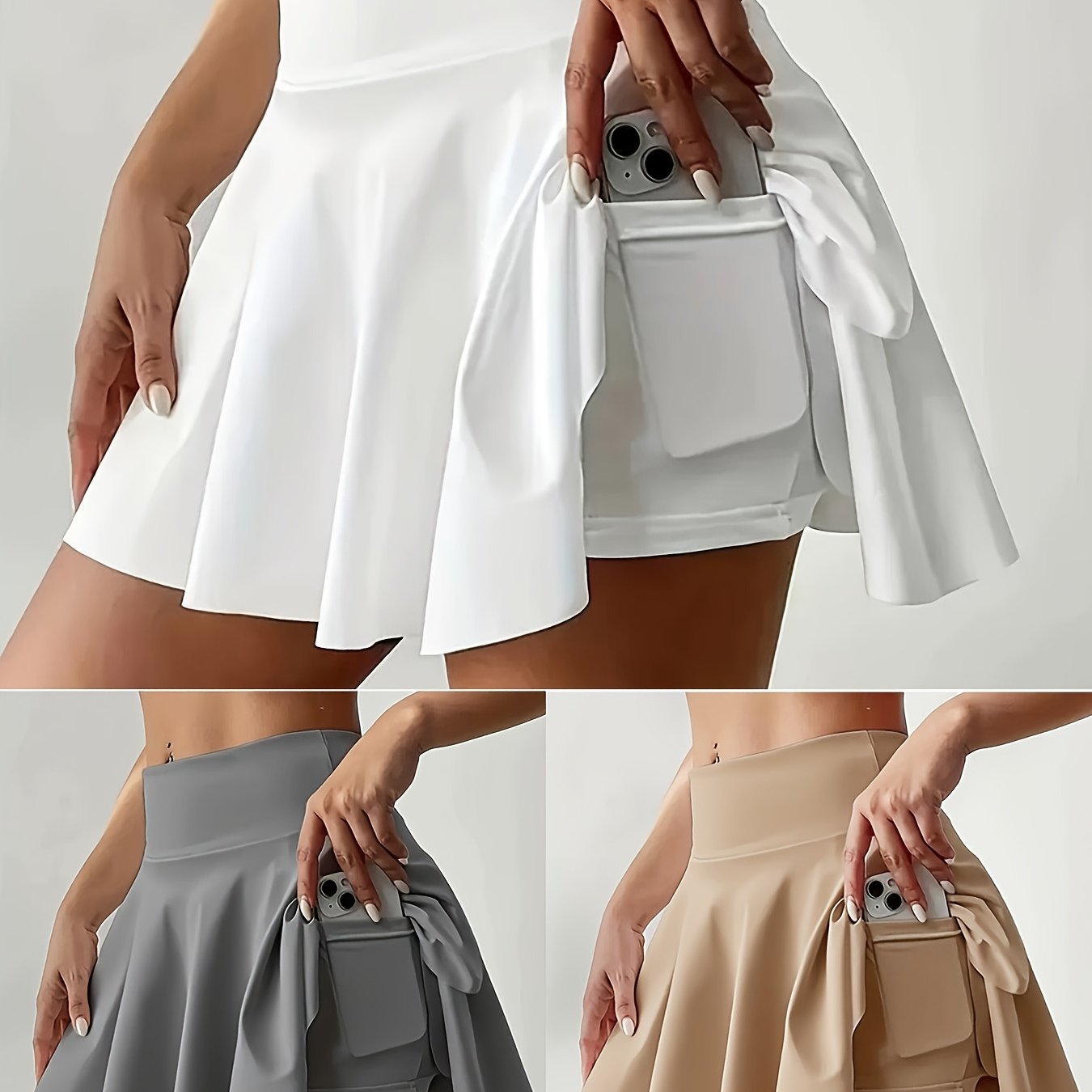 [3pcs} Active Skirt