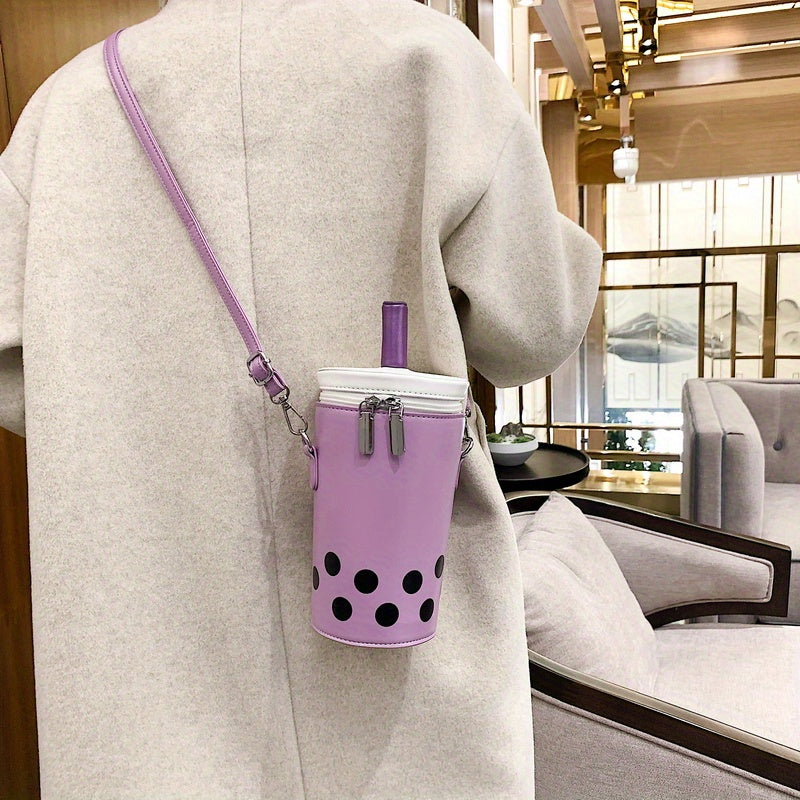 Mini Boba Tea Crossbody Bag