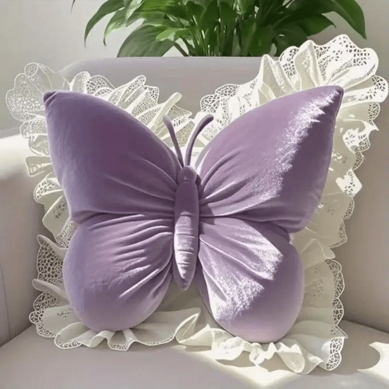 Butterfly-Shaped Pillow