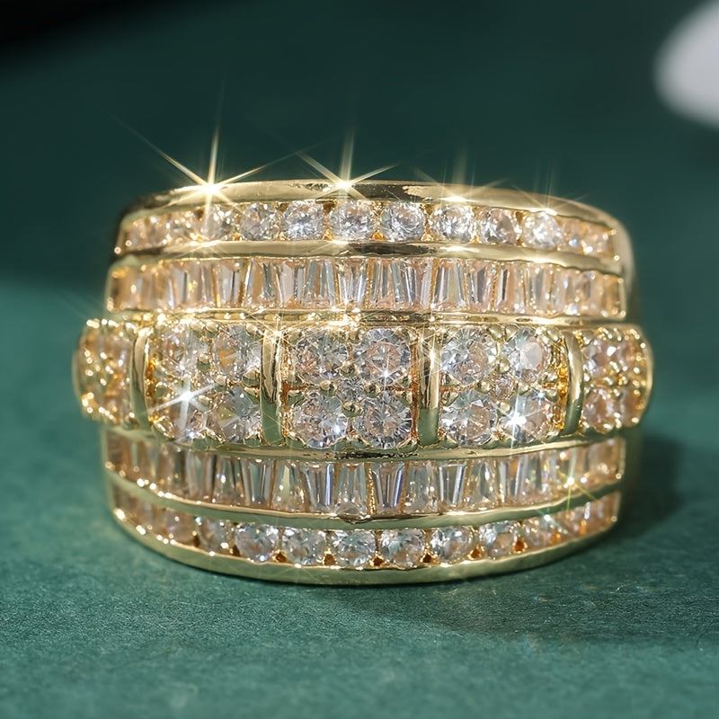 Eternal Ring with Sparkling Cubic Zirconia