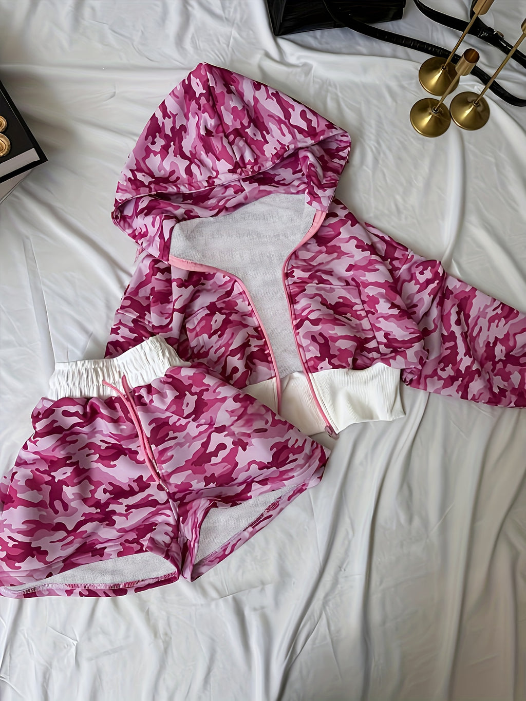 Leopard Print Two-Piece Set