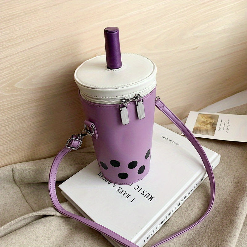 Mini Boba Tea Crossbody Bag