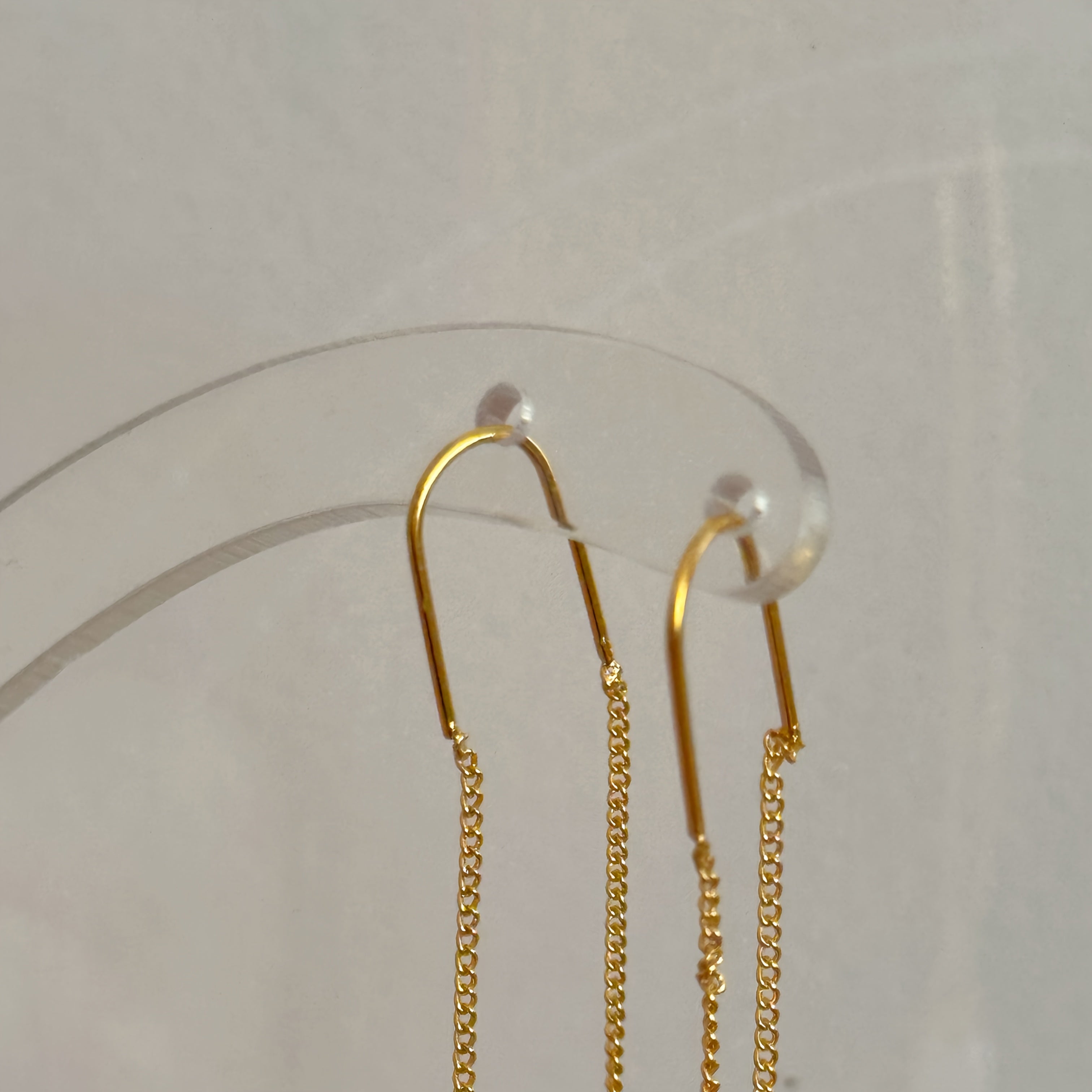 Pearls Tassel Drop Earrings