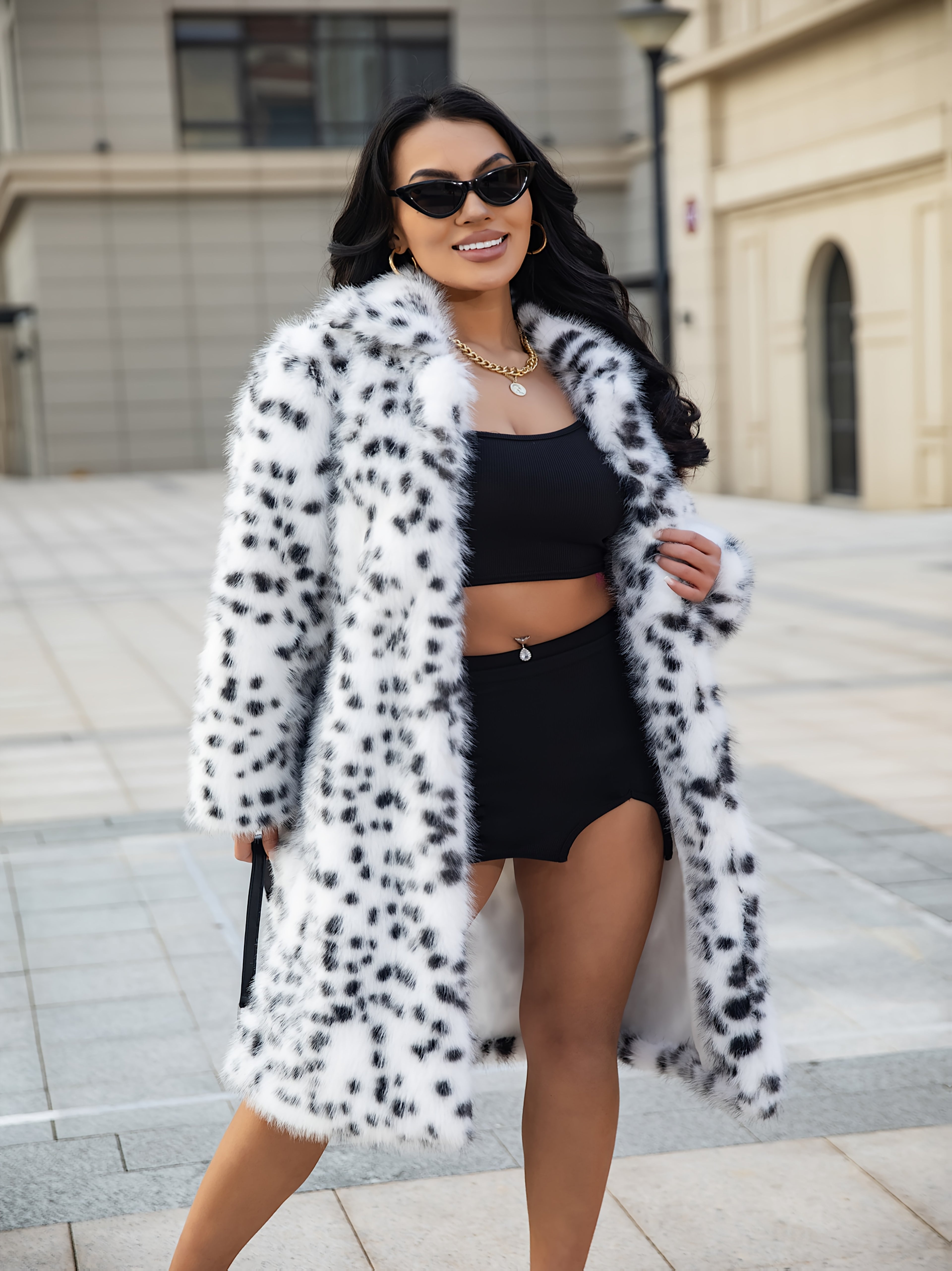 Faux Fur Coat