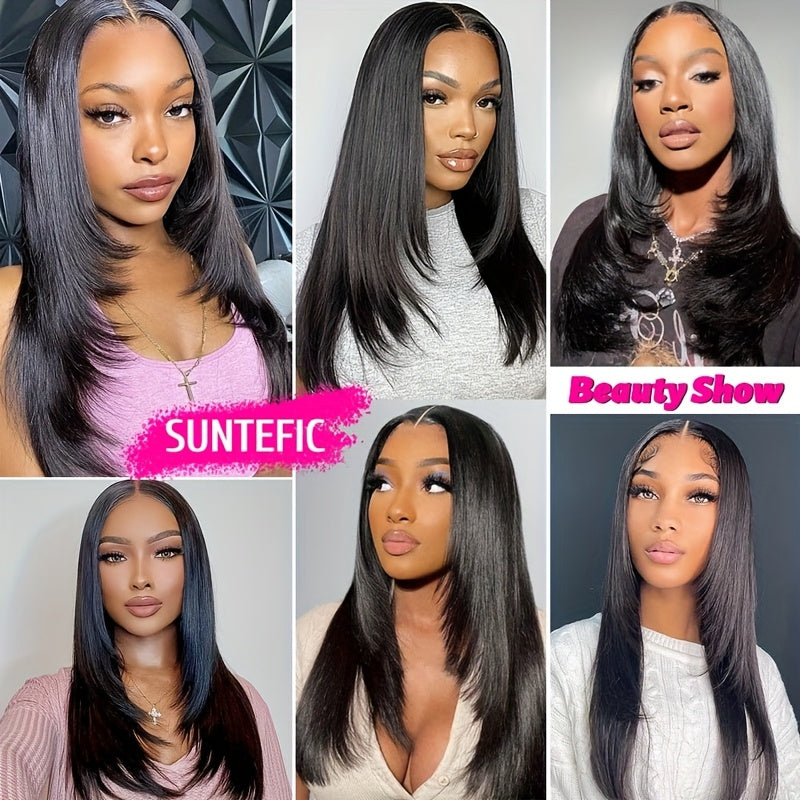 Glueless T-Part Synthetic Lace Front Wig