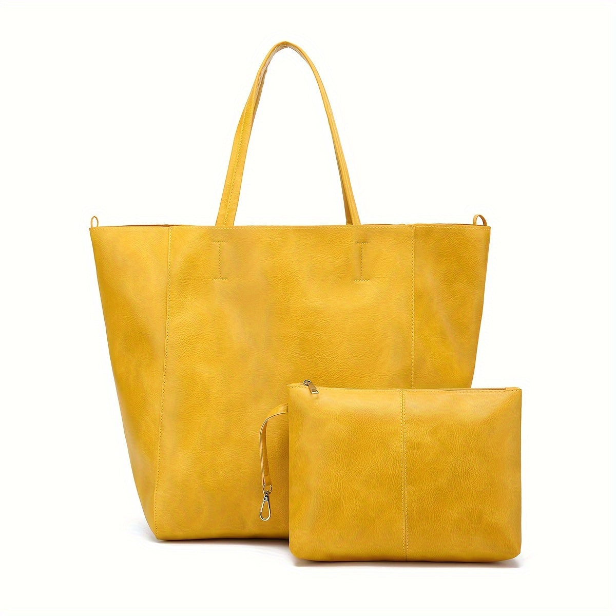 Large Vintage Handbag with Inner Bag