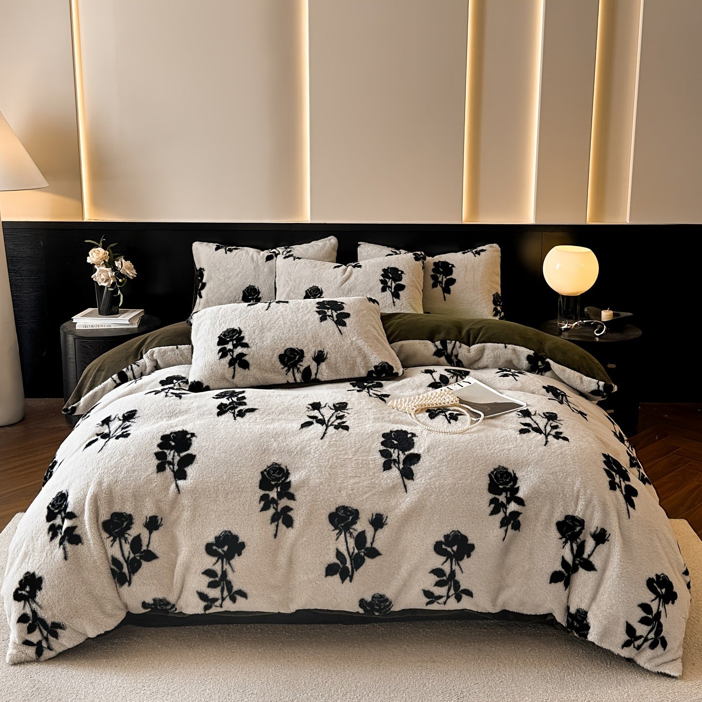 {3/4pcs} Leopard Print Duvet Cover and Bed Sheets