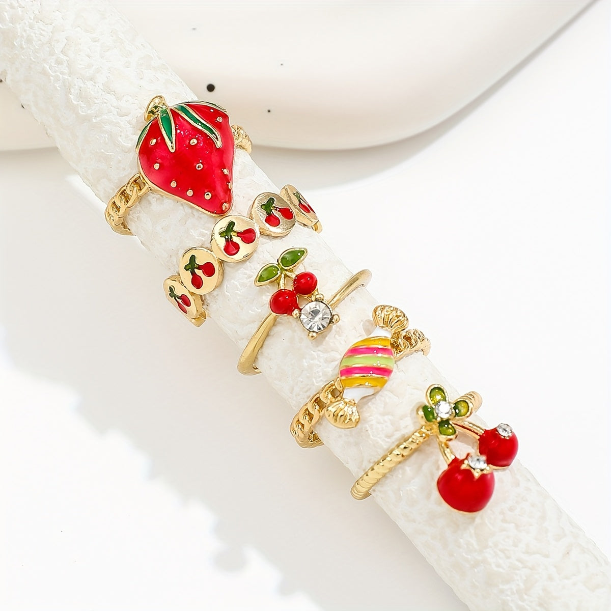 {5pcs} Fashion Rings Set