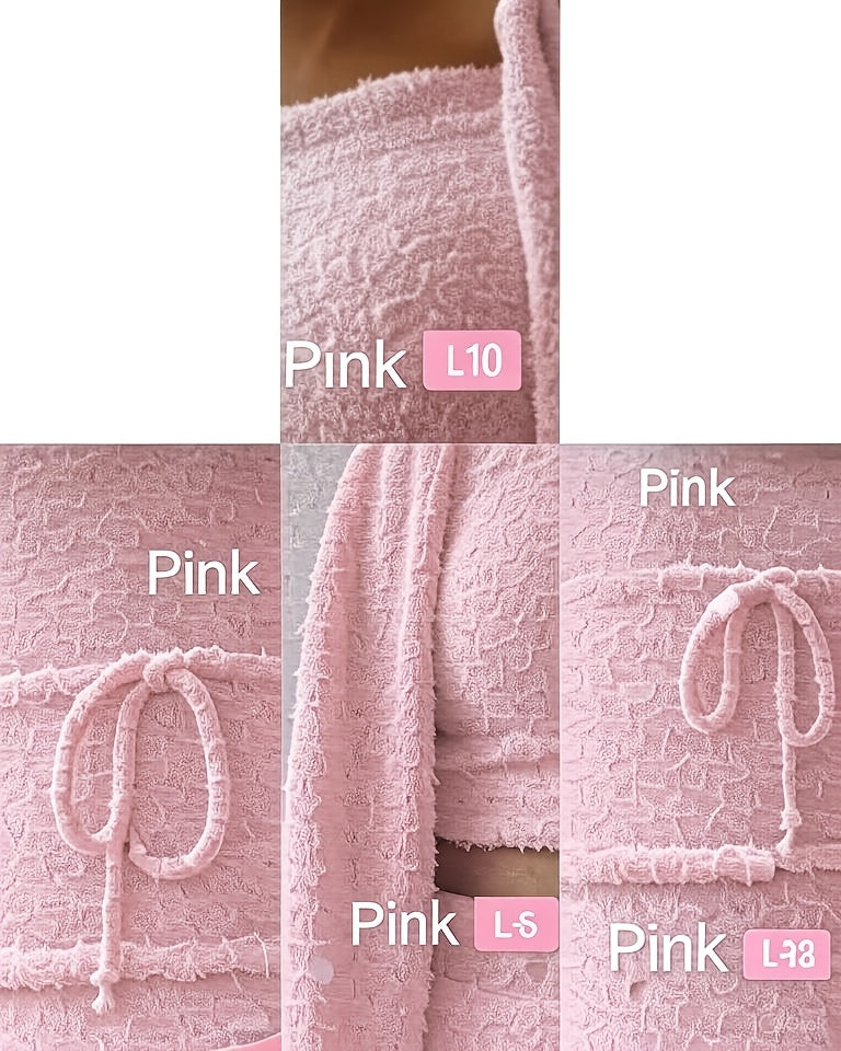 Plush Three-Piece Homewear Set