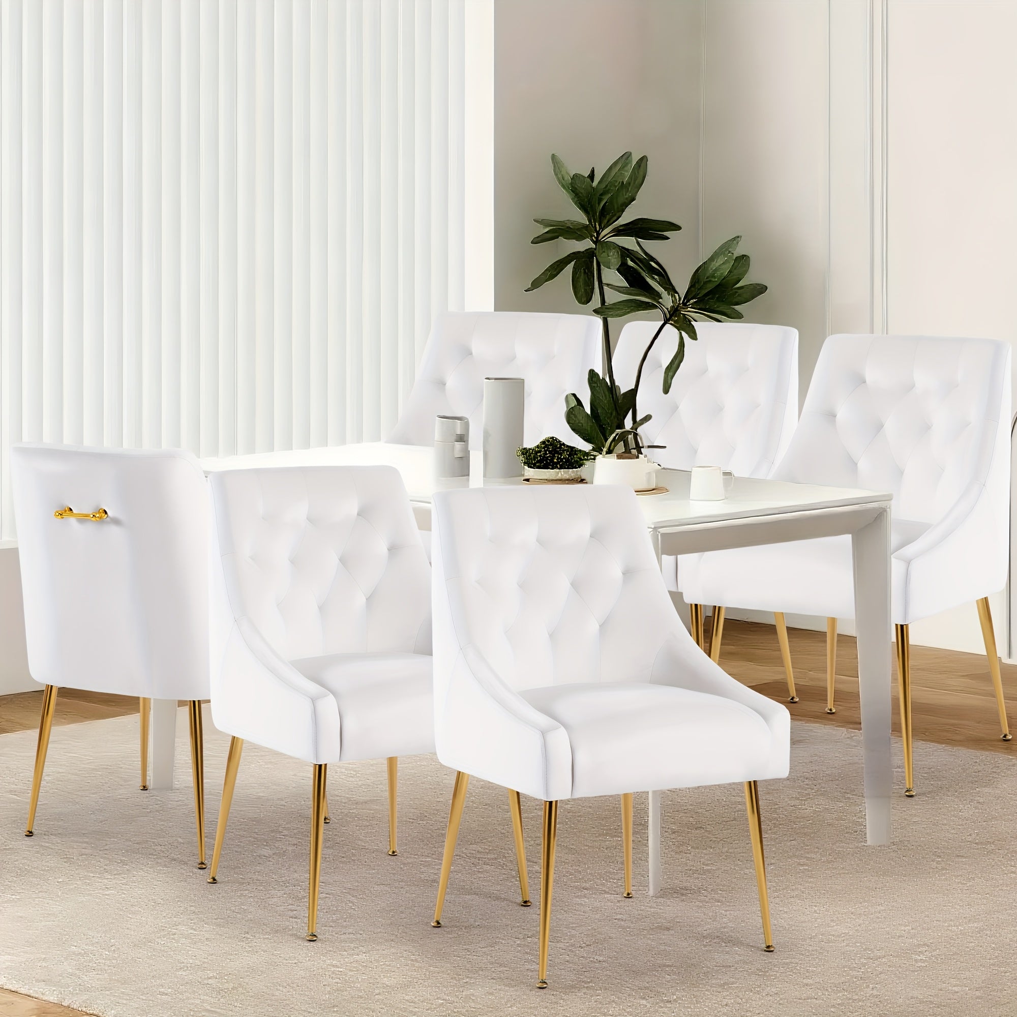 Velvet Dining Chairs Set Of 6