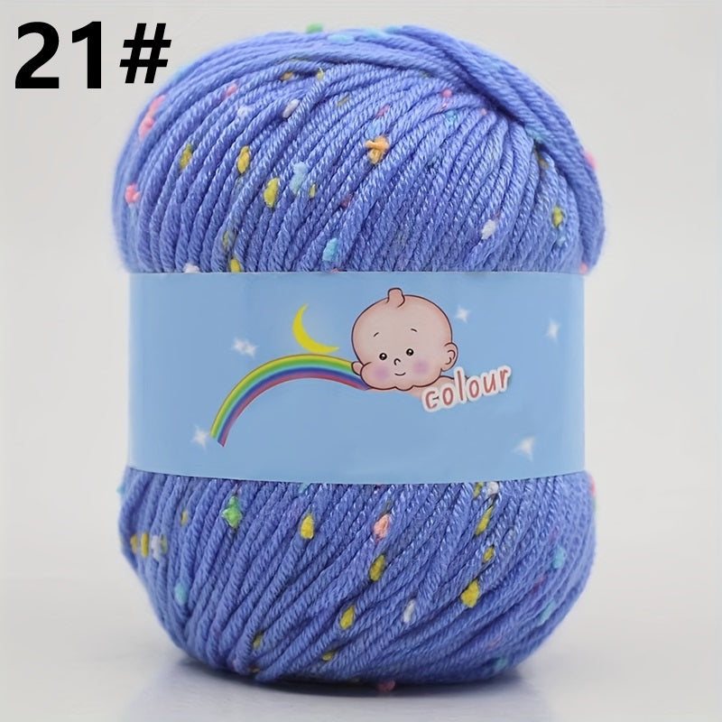 5rolls/0.55lb Color Dot Fleece Ball