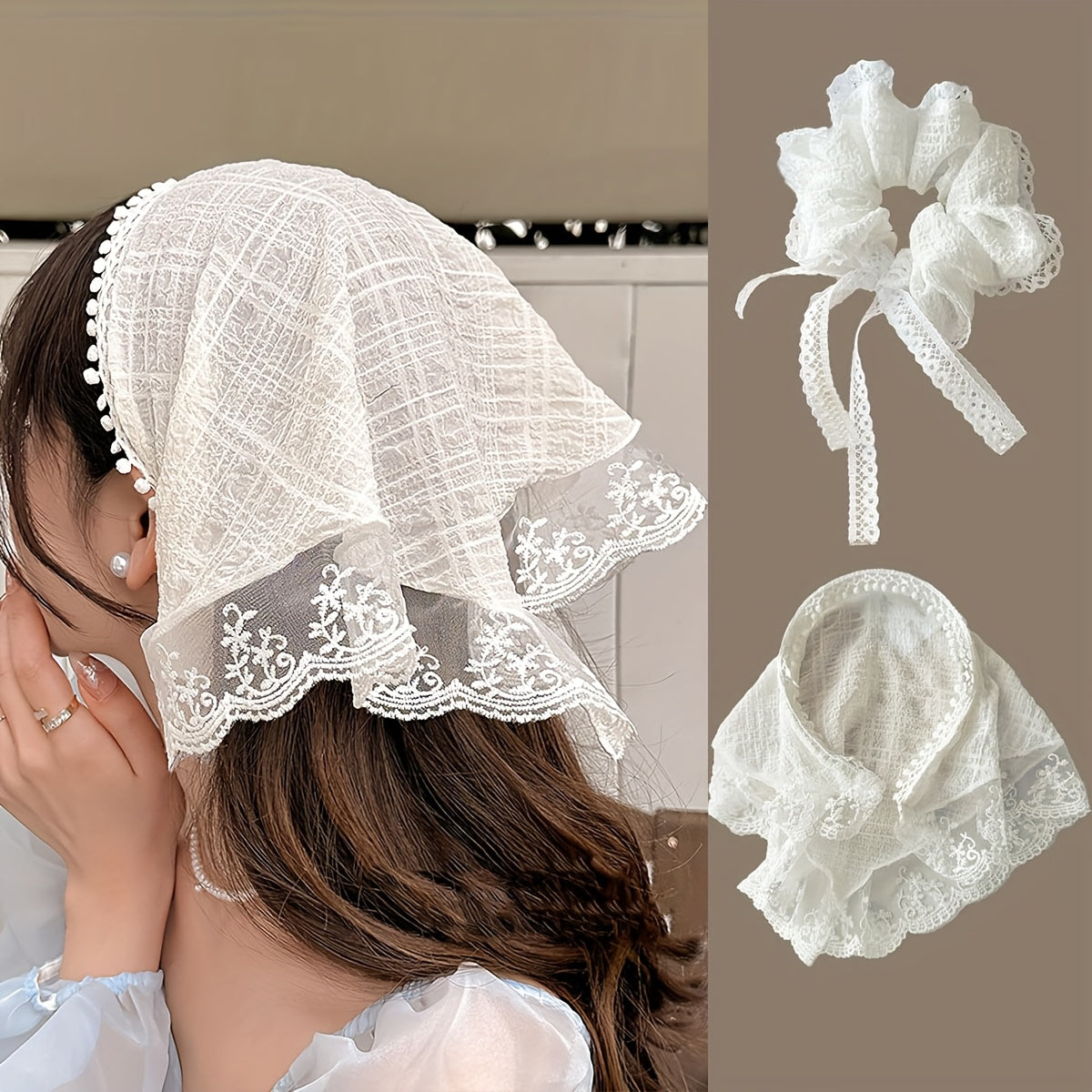 {2pcs} Lace Headband