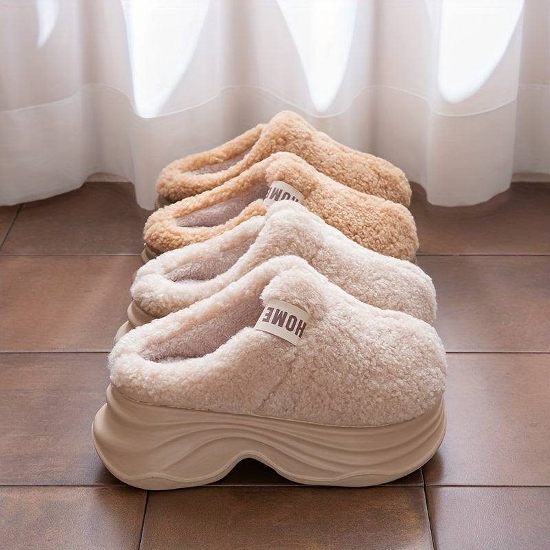 Plush Winter Slippers